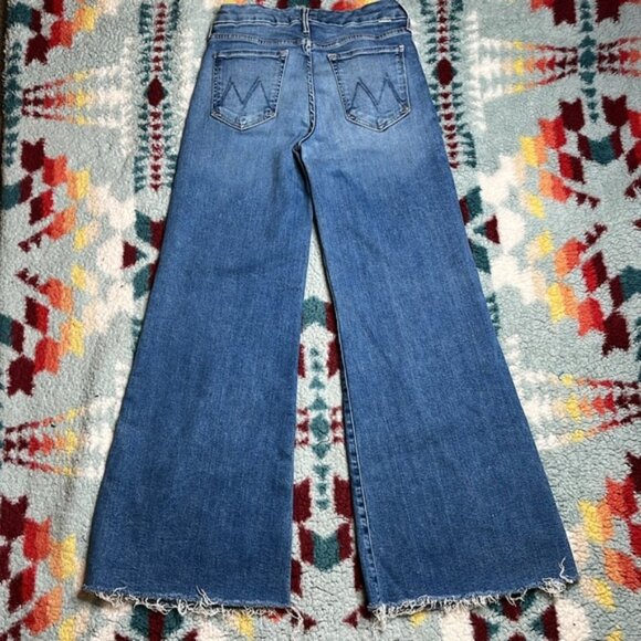 Mother the Roller fray wide leg jeans - Picture 8 of 14